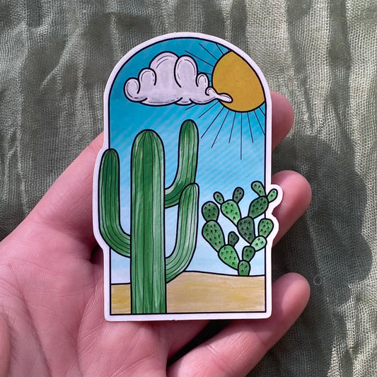 Waterproof Sticker | Desert Daze