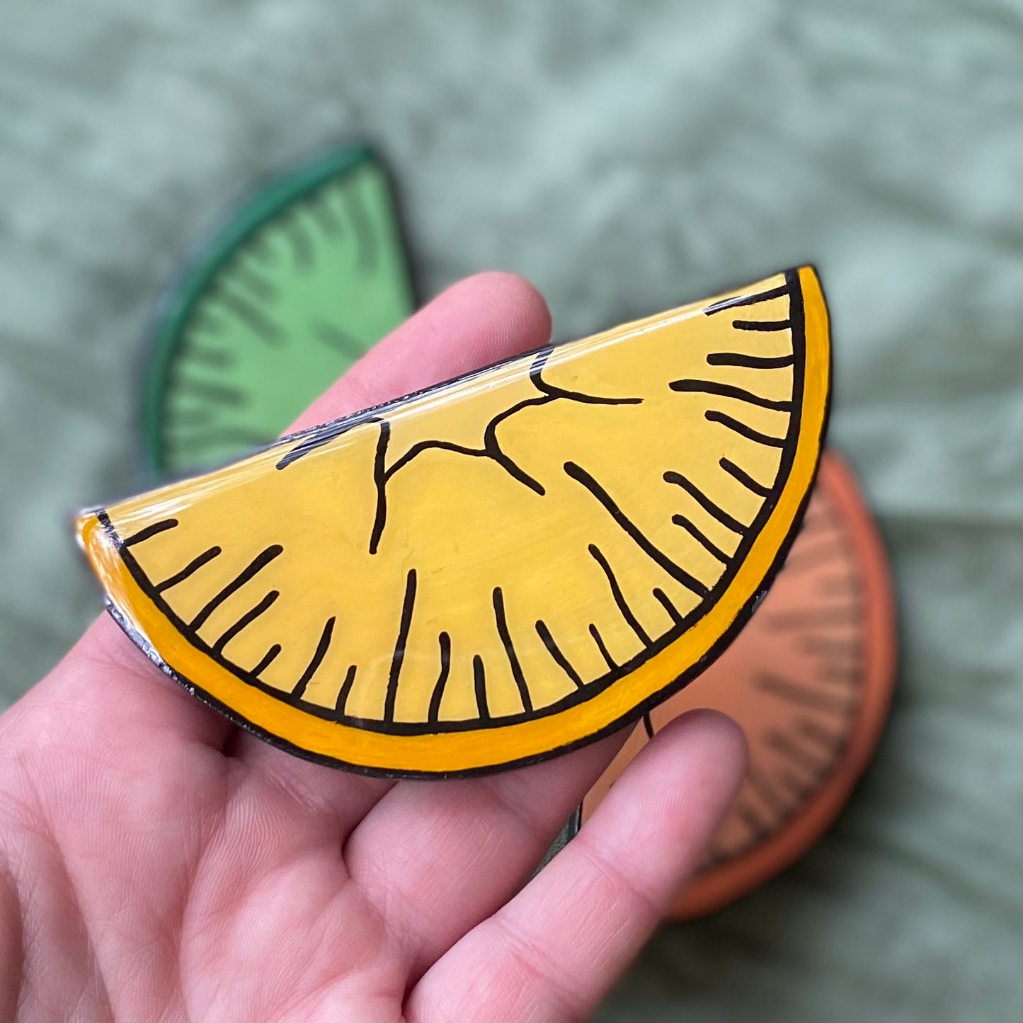 Hand Painted Magnet | Citrus