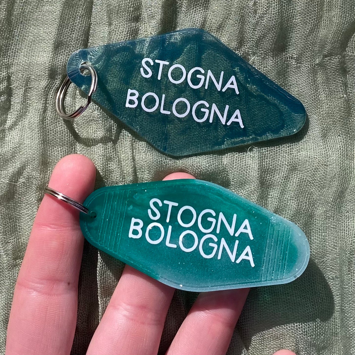 Handmade Resin Keychain | Stogna Bologna