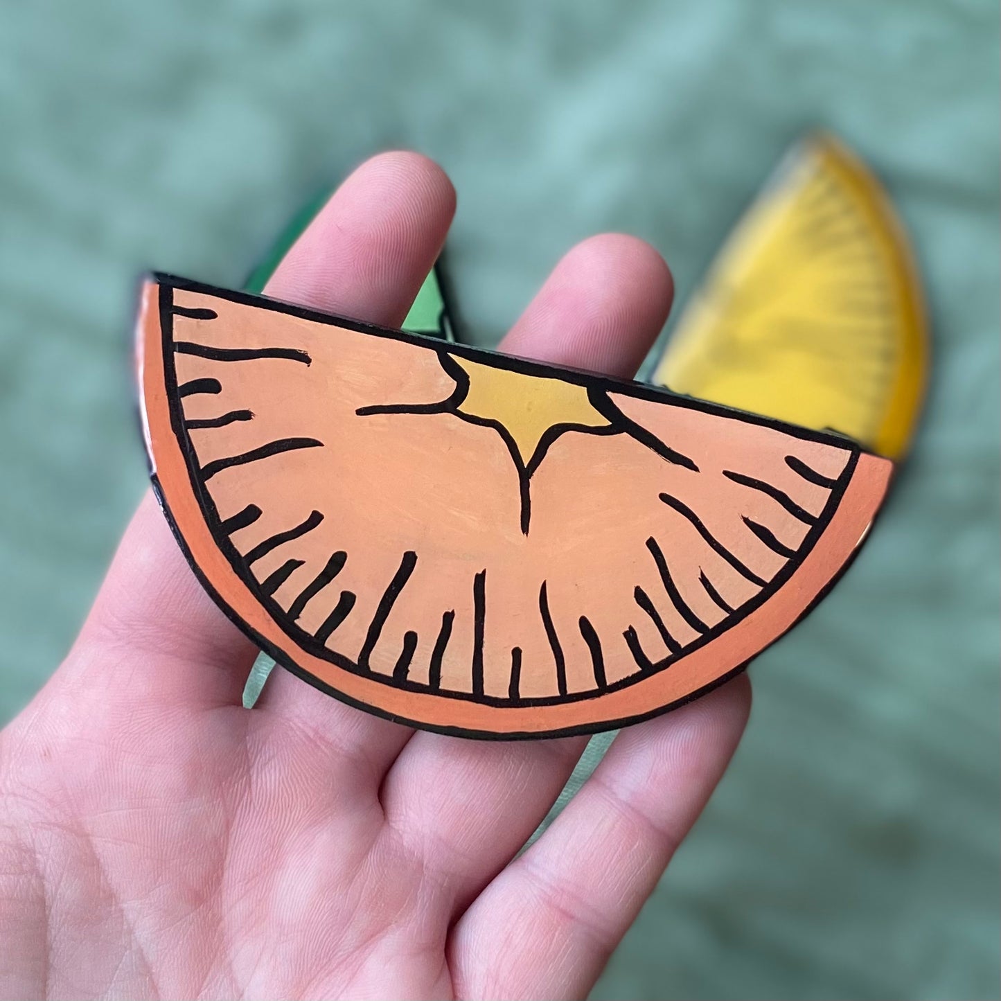 Hand Painted Magnet | Citrus